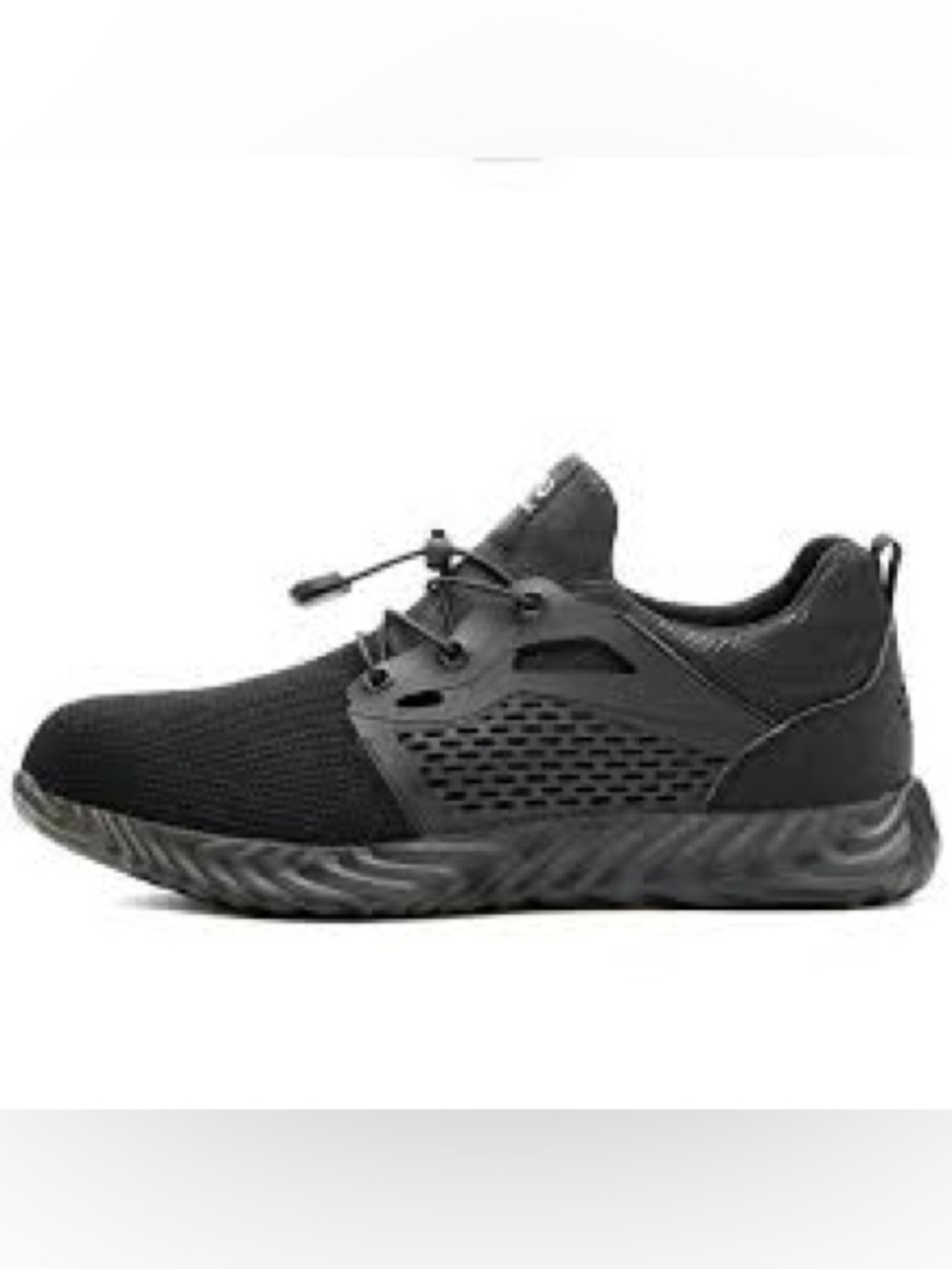Defender Pro steel-toe safety work shoes